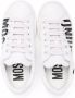 Moschino Kids side logo-print sneakers White - Thumbnail 3