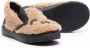 Moschino Kids signature teddy shearling slippers Neutrals - Thumbnail 2
