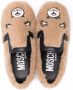 Moschino Kids signature teddy shearling slippers Neutrals - Thumbnail 3