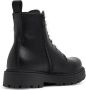Moschino Kids Teddy ankle leather boots Black - Thumbnail 3