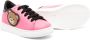 Moschino Kids Teddy Bear-appliqué lace-up sneakers Pink - Thumbnail 2