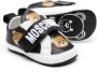 Moschino Kids Teddy Bear leather pre-walker shoes Black - Thumbnail 2
