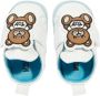 Moschino Kids Teddy Bear leather pre-walkers White - Thumbnail 4