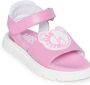 Moschino Kids Teddy Bear leather sandals Pink - Thumbnail 4
