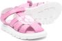 Moschino Kids Teddy Bear leather sandals Pink - Thumbnail 2
