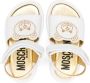 Moschino Kids Teddy Bear leather sandals White - Thumbnail 3