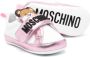 Moschino Kids Teddy Bear leather sneakers White - Thumbnail 2