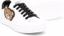 Moschino Kids Teddy Bear leather sneakers White - Thumbnail 2