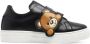 Moschino Kids Teddy Bear low top sneakers Black - Thumbnail 2