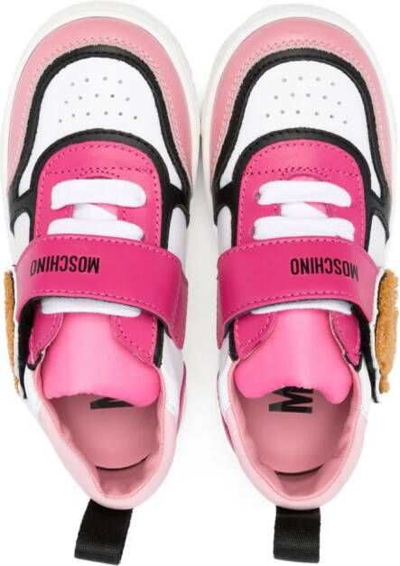 Moschino Kids Teddy Bear low-top sneakers White
