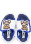 Moschino Kids Teddy Bear motif leather sandals White - Thumbnail 3