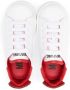 Moschino Kids Teddy Bear patch leather sneakers White - Thumbnail 3