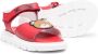 Moschino Kids Teddy Bear-patch sandals Red - Thumbnail 2