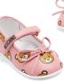 Moschino Kids Teddy Bear print ballerinas Pink - Thumbnail 2