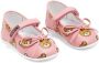 Moschino Kids Teddy Bear print ballerinas Pink - Thumbnail 4