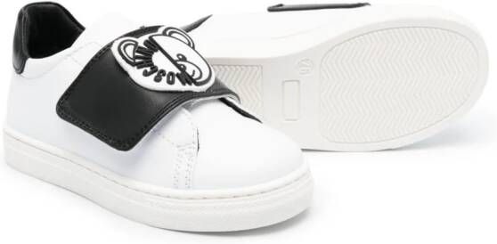 Moschino Kids Teddy Bear sneakers White