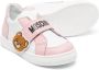 Moschino Kids Teddy Bear touch-strap sneakers White - Thumbnail 2