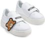 Moschino Kids Teddy Bear touch-strap sneakers White - Thumbnail 5