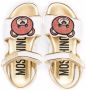 Moschino Kids Teddy-motif sandals White - Thumbnail 3