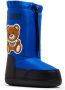 Moschino Kids Teddy padded snow boots Blue - Thumbnail 2