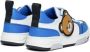 Moschino Kids Teddy-patch leather sneakers White - Thumbnail 3