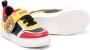 Moschino Kids Teddy-patch panelled sneakers Black - Thumbnail 2