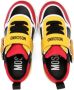 Moschino Kids Teddy-patch panelled sneakers Black - Thumbnail 3