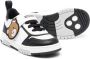 Moschino Kids Toy-Bear patch low-top sneakers White - Thumbnail 2