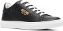 Moschino leather low-top sneakers Black - Thumbnail 2