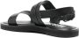 Moschino logo-appliqué sandals Black - Thumbnail 3