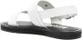 Moschino logo-appliqué sandals White - Thumbnail 3