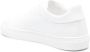 Moschino logo-debossed leather sneakers White - Thumbnail 3