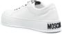 Moschino logo-debossed low-top sneakers White - Thumbnail 3