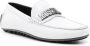 Moschino logo-embellished loafers White - Thumbnail 2