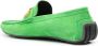 Moschino logo-embellished suede loafers Green - Thumbnail 3