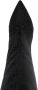 Moschino logo-jacquard 75mm satin knee-boots Black - Thumbnail 4
