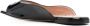 Moschino logo-lettering patent sandals Black - Thumbnail 3