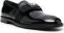 Moschino logo plaque bow-detail loafers Black - Thumbnail 2