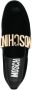 Moschino logo-plaque detail loafers Black - Thumbnail 4