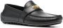 Moschino logo-plaque detail loafers Black - Thumbnail 2