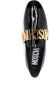 Moschino logo-plaque patent loafers Black - Thumbnail 4