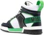 Moschino logo-print high-top sneakers White - Thumbnail 3