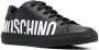 Moschino logo-print low-top sneakers Black - Thumbnail 2