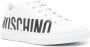 Moschino logo-print low-top sneakers White - Thumbnail 2