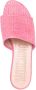 Moschino logo-print open-toe sandals Pink - Thumbnail 4