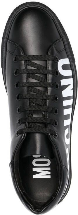 Moschino logo-print sneakers Black