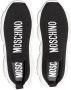 Moschino logo-print sock-style sneakers Black - Thumbnail 4