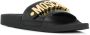 Moschino logo sandals Black - Thumbnail 2