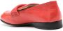 Moschino logo-stamp leather loafers Red - Thumbnail 3
