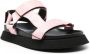 Moschino logo-tape sandals Pink - Thumbnail 2